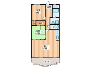 八坂一番館の物件間取画像